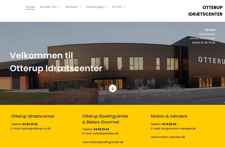 Forsiden af otterup-ic.dk